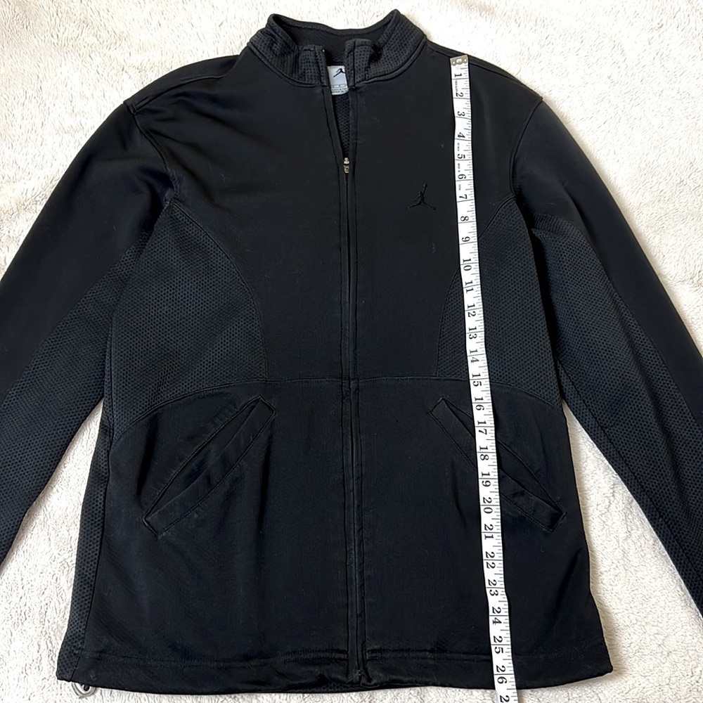 Jordan Men’s Black Zip Up Lightweight Track Jacket - Size Small - Picture 6 of 12